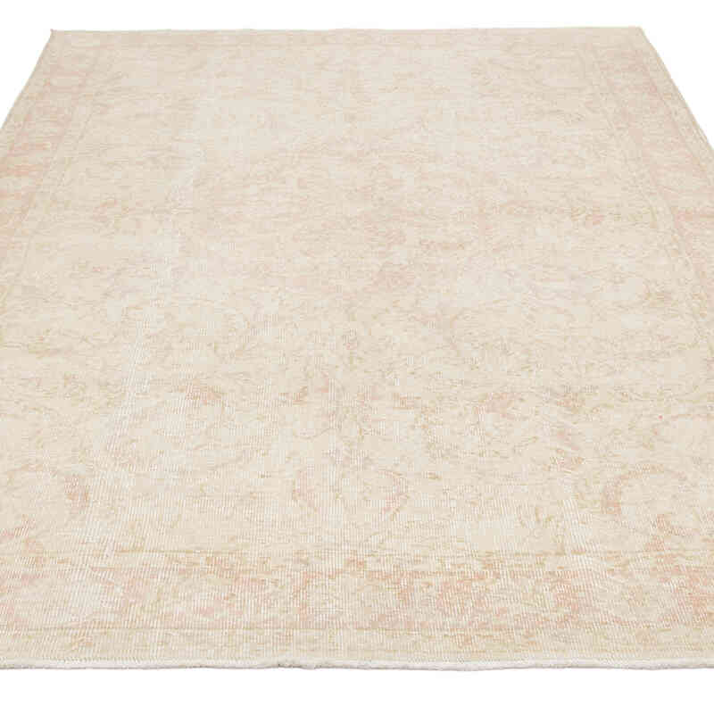Alfombra Vintage Turca Anudada a Mano - 161 cm x 253 cm - K0081032