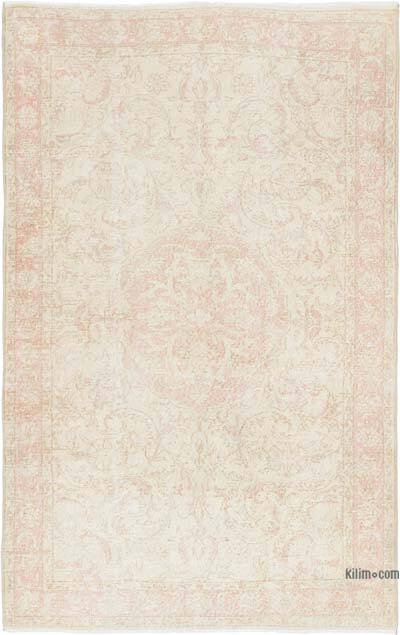 Vintage Turkish Hand-Knotted Rug - 5' 3" x 8' 4" (63" x 100")