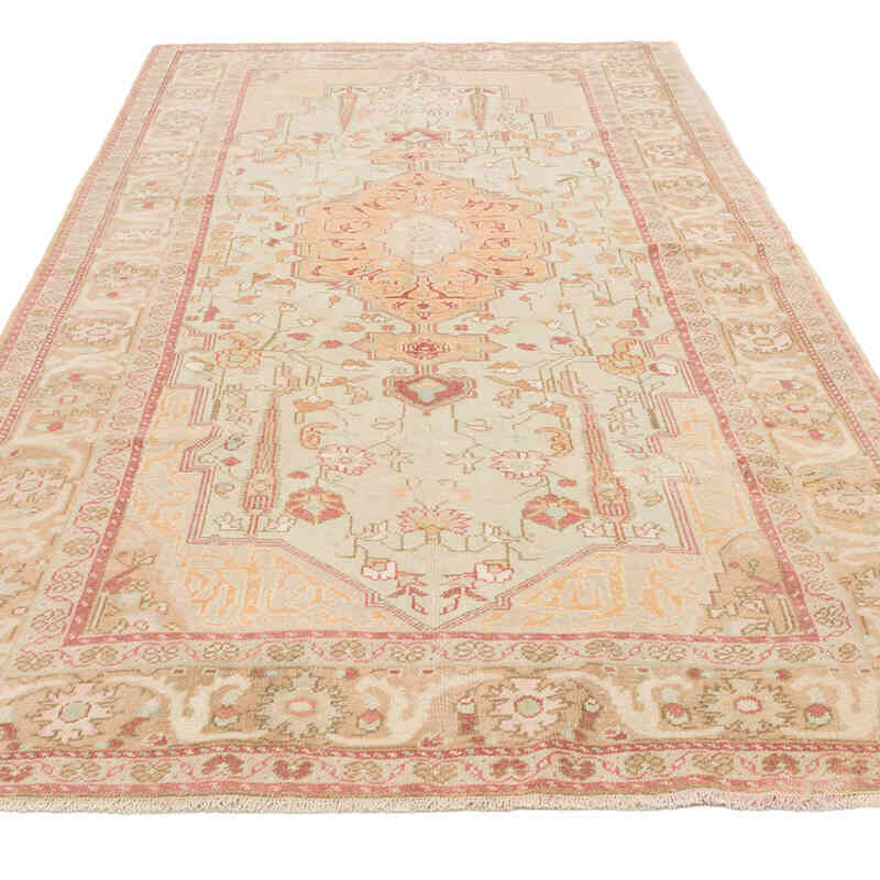 El Dokuma Vintage Halı - 150 cm x 263 cm - K0081033