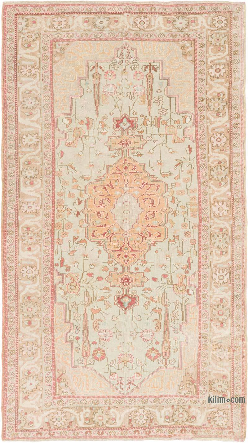 El Dokuma Vintage Halı - 150 cm x 263 cm - K0081033