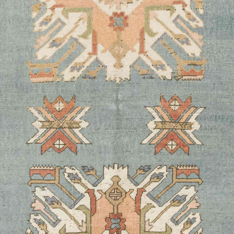 Alfombra Vintage Turca Anudada a Mano - 130 cm x 198 cm - K0081034