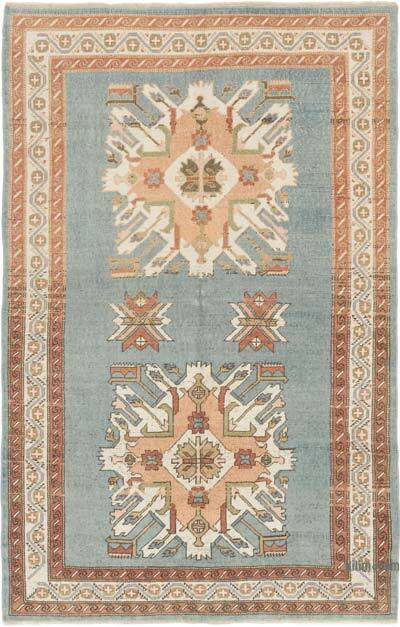 Vintage Turkish Hand-Knotted Rug - 4' 3" x 6' 6" (51" x 78")