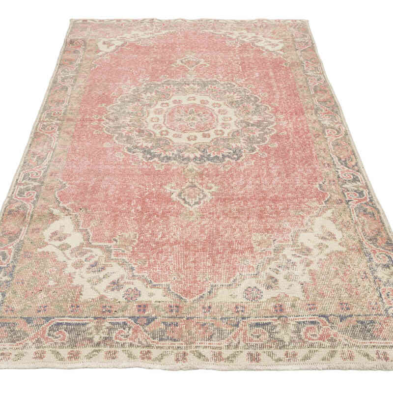 Vintage Turkish Hand-Knotted Rug - 3' 10" x 6' 10" (46" x 82") - K0081035
