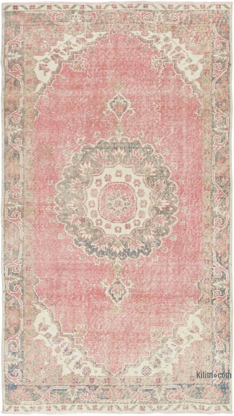 Vintage Turkish Hand-Knotted Rug - 3' 10" x 6' 10" (46" x 82") - K0081035