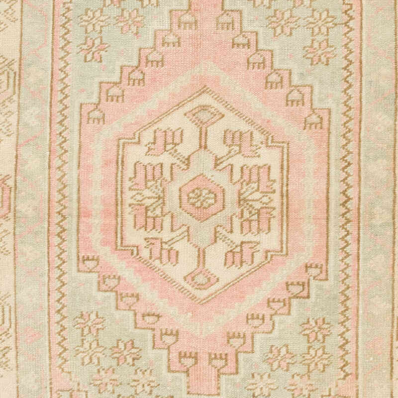 El Dokuma Vintage Halı - 103 cm x 175 cm - K0081037