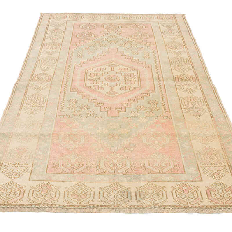 El Dokuma Vintage Halı - 103 cm x 175 cm - K0081037