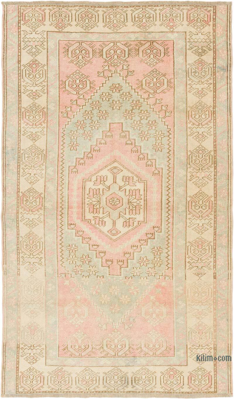 El Dokuma Vintage Halı - 103 cm x 175 cm - K0081037