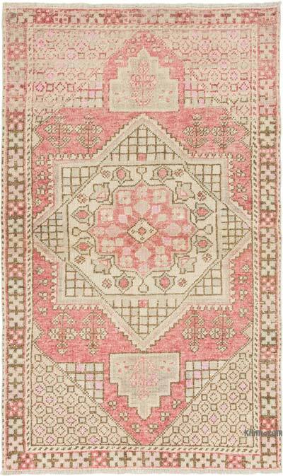 Alfombra Vintage Turca Anudada a Mano - 109 cm x 180 cm