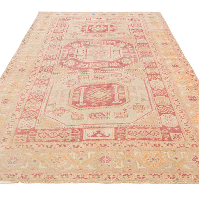 El Dokuma Vintage Halı - 157 cm x 280 cm - K0081039
