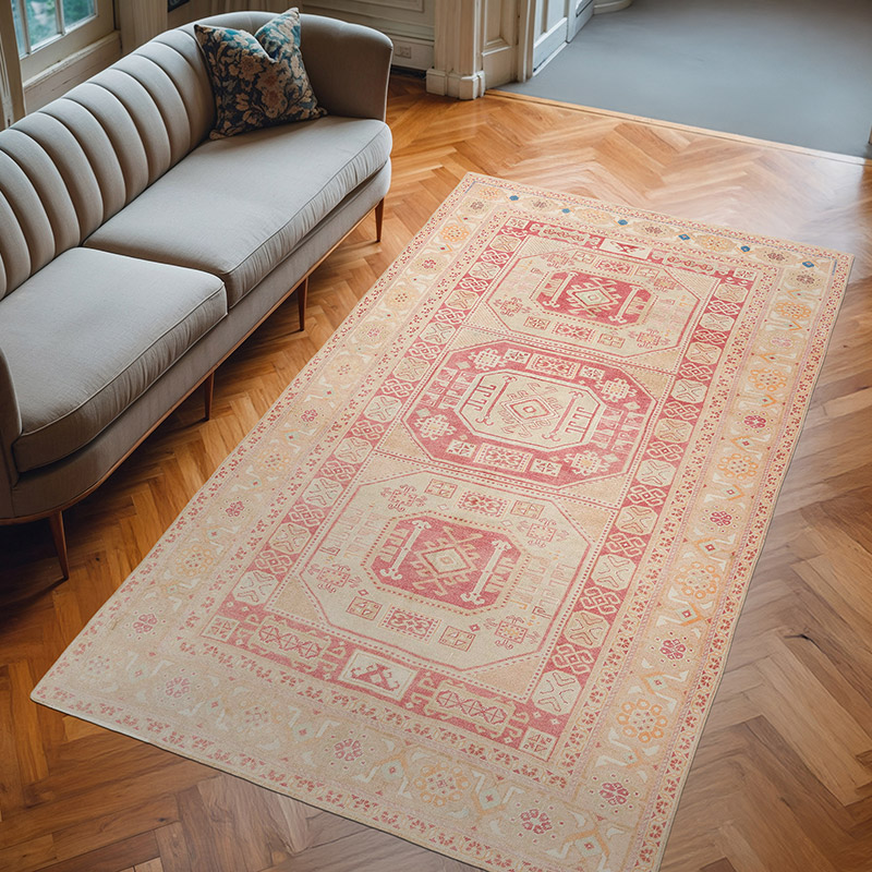 El Dokuma Vintage Halı - 157 cm x 280 cm - K0081039