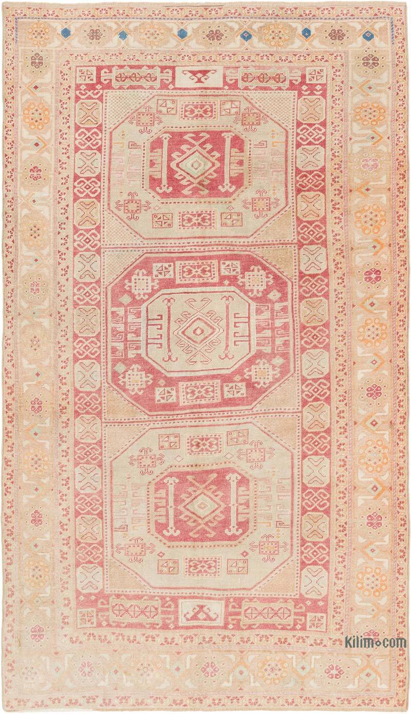 El Dokuma Vintage Halı - 157 cm x 280 cm - K0081039