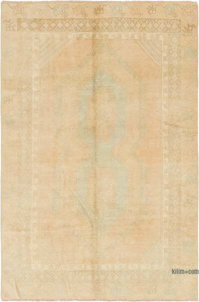 Alfombra Vintage Turca Anudada a Mano - 166 cm x 250 cm