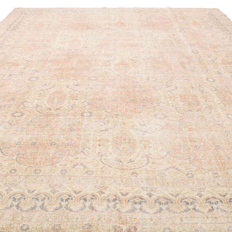 Vintage Turkish Hand-Knotted Rug - 8' 6" x 11' 10" (102" x 142") - K0081041