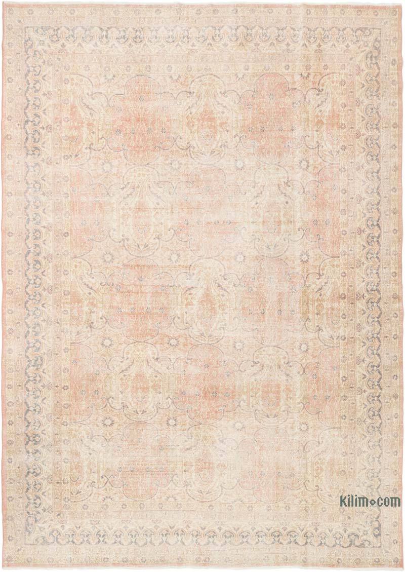 Vintage Turkish Hand-Knotted Rug - 8' 6" x 11' 10" (102" x 142") - K0081041
