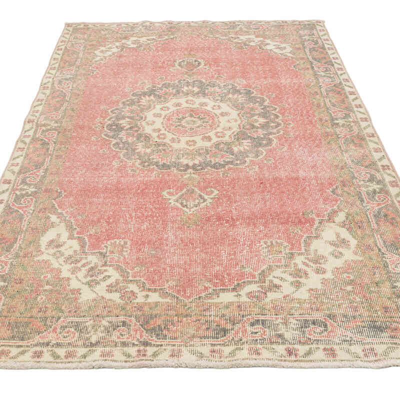 Vintage Turkish Hand-Knotted Rug - 3' 11" x 6' 11" (47" x 83") - K0081043