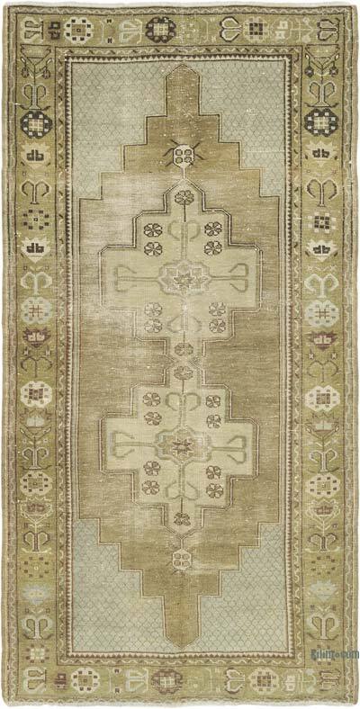Alfombra Vintage Turca Anudada a Mano - 120 cm x 236 cm
