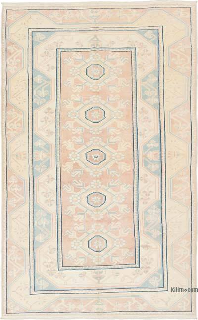 El Dokuma Vintage Halı - 165 cm x 256 cm