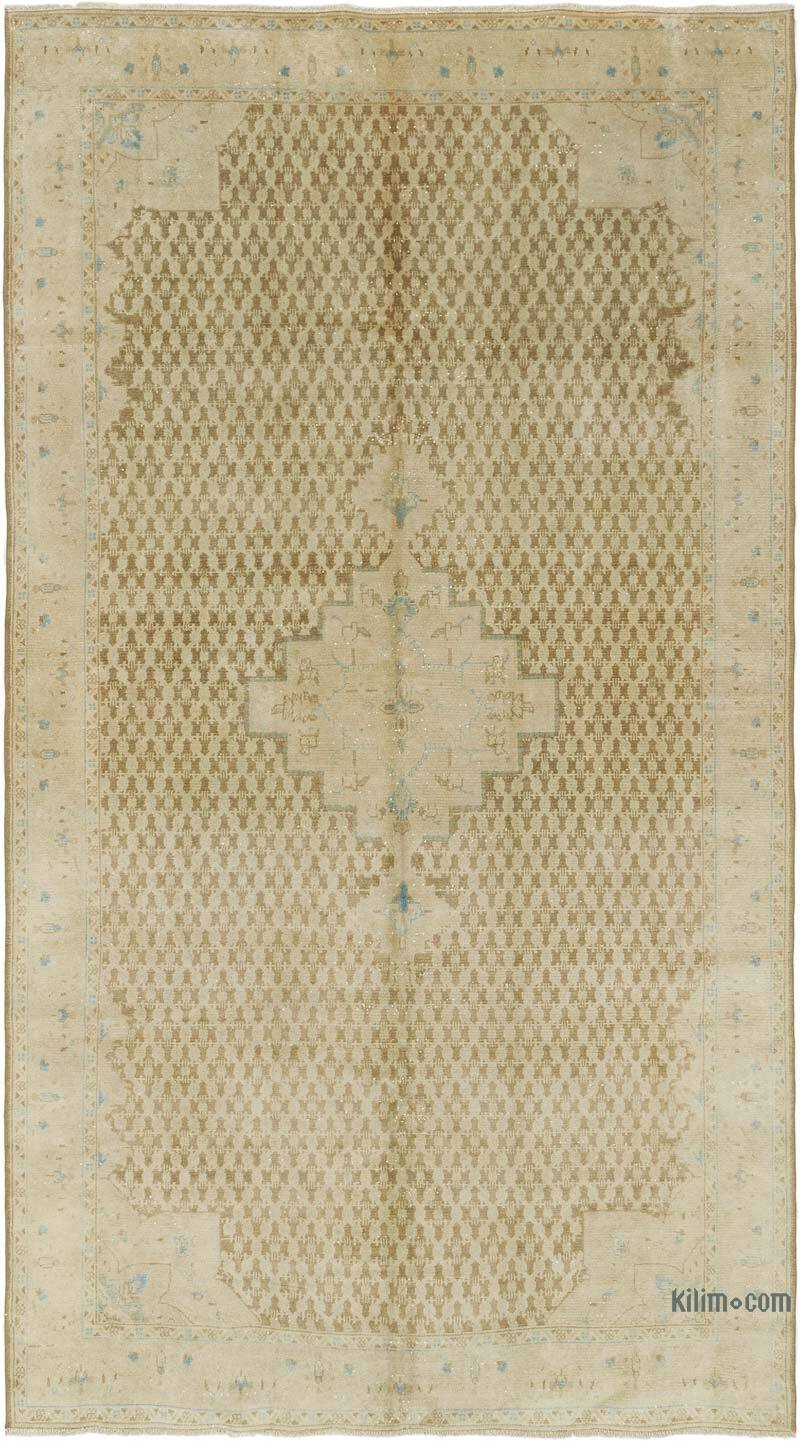 El Dokuma Vintage Halı - 150 cm x 274 cm - K0081047