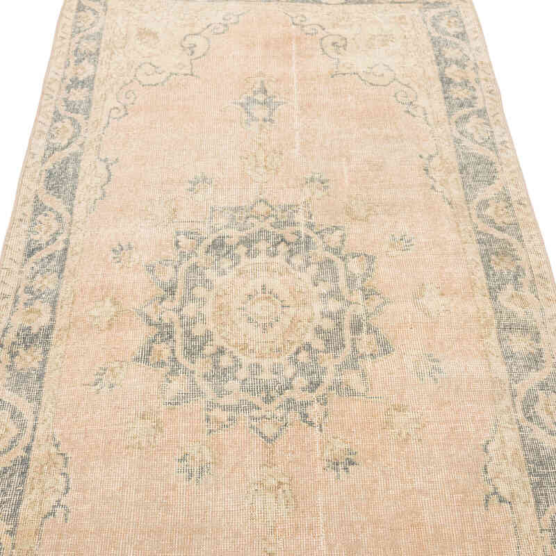 Vintage Turkish Hand-Knotted Rug - 3' 7" x 6' 9" (43" x 81") - K0081050