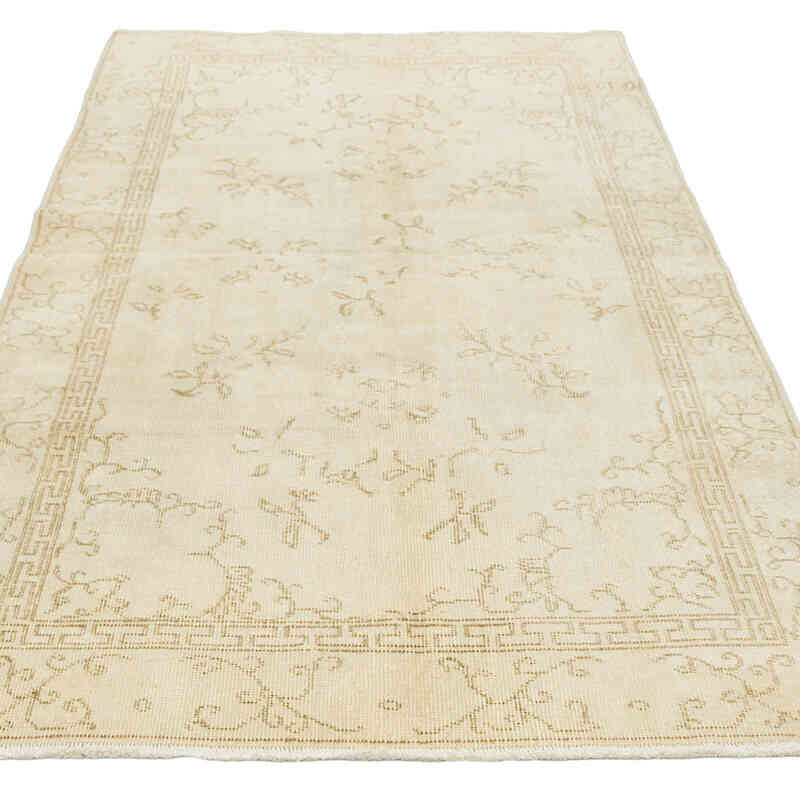 El Dokuma Vintage Halı - 113 cm x 215 cm - K0081051
