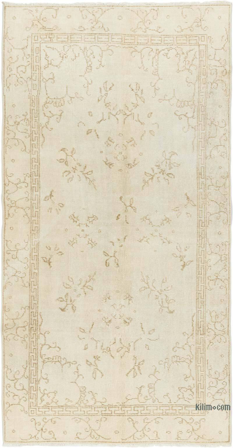 El Dokuma Vintage Halı - 113 cm x 215 cm - K0081051