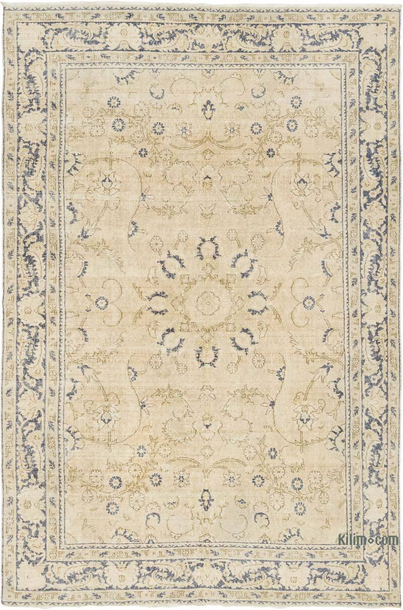El Dokuma Vintage Halı - 193 cm x 292 cm - K0081052