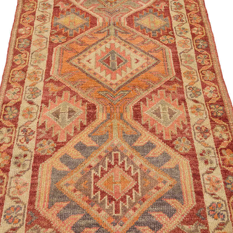 Vintage Anadolu Yolluk - 89 cm x 338 cm - K0081053