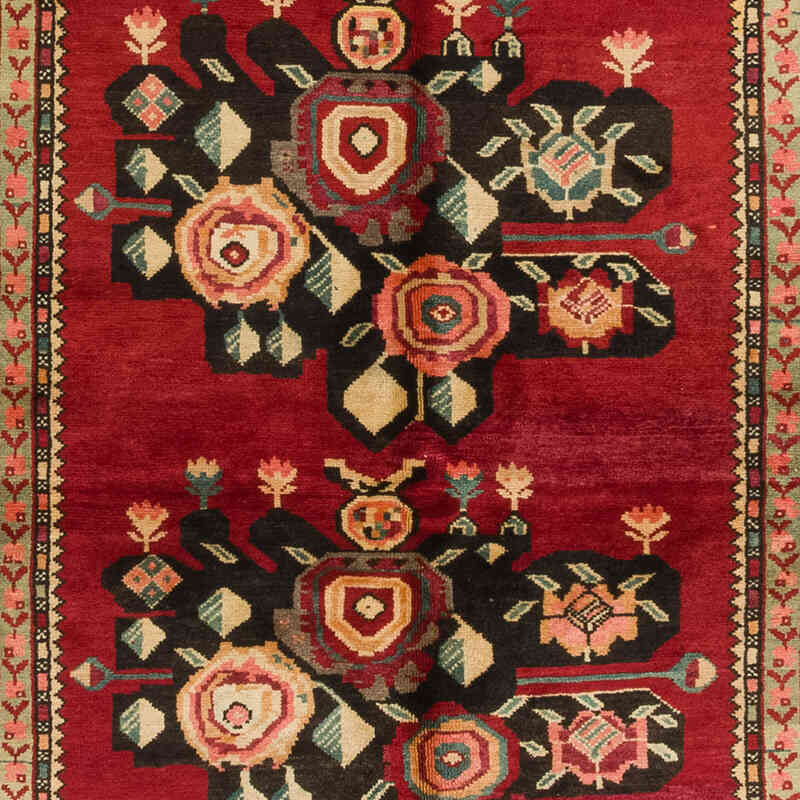 El Dokuma Vintage Halı - 144 cm x 282 cm - K0081054