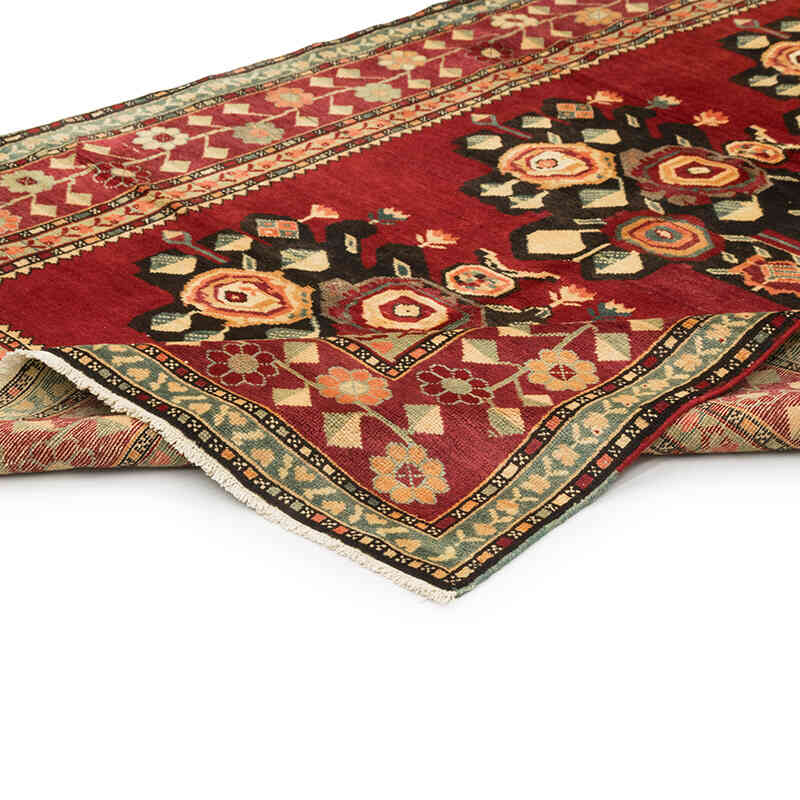 El Dokuma Vintage Halı - 144 cm x 282 cm - K0081054