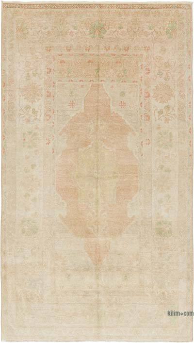 Vintage Turkish Hand-Knotted Rug - 3' 11" x 6' 11" (47" x 83")