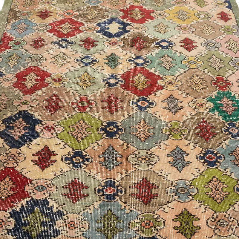 El Dokuma Vintage Halı - 146 cm x 260 cm - K0081063