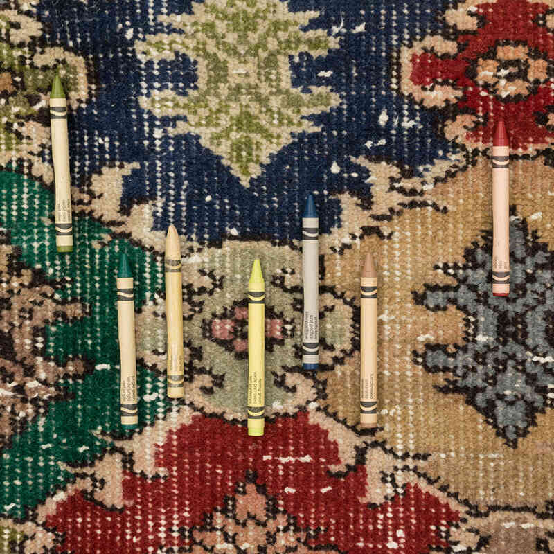 El Dokuma Vintage Halı - 146 cm x 260 cm - K0081063