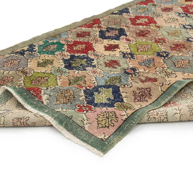El Dokuma Vintage Halı - 146 cm x 260 cm - K0081063