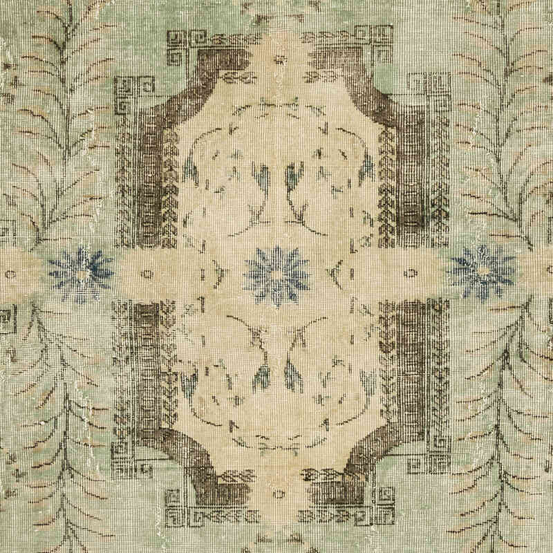 Vintage Turkish Hand-Knotted Rug - 7' 2" x 10' 6" (86" x 126") - K0081067