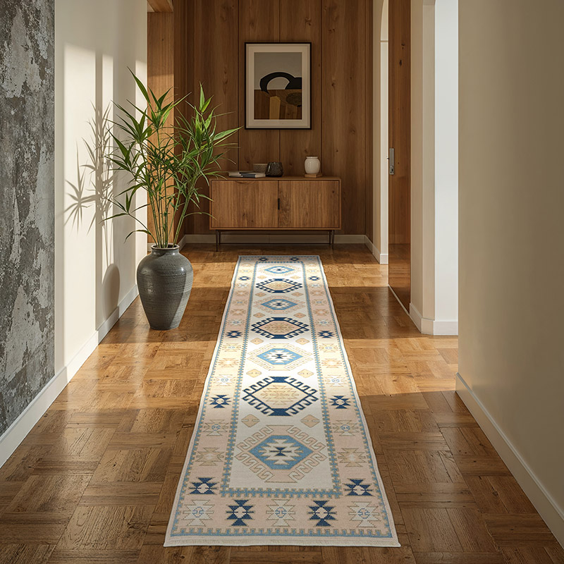 Vintage Turkish Hand-Knotted Runner - 2' 7" x 8' 7" (31" x 103") - K0081068