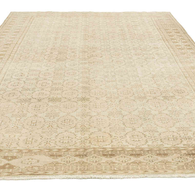 Alfombra Vintage Turca Anudada a Mano - 208 cm x 290 cm - K0081069