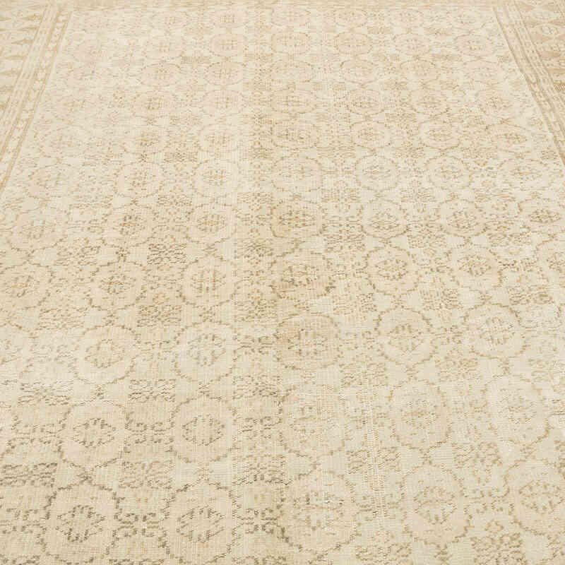 Alfombra Vintage Turca Anudada a Mano - 208 cm x 290 cm - K0081069