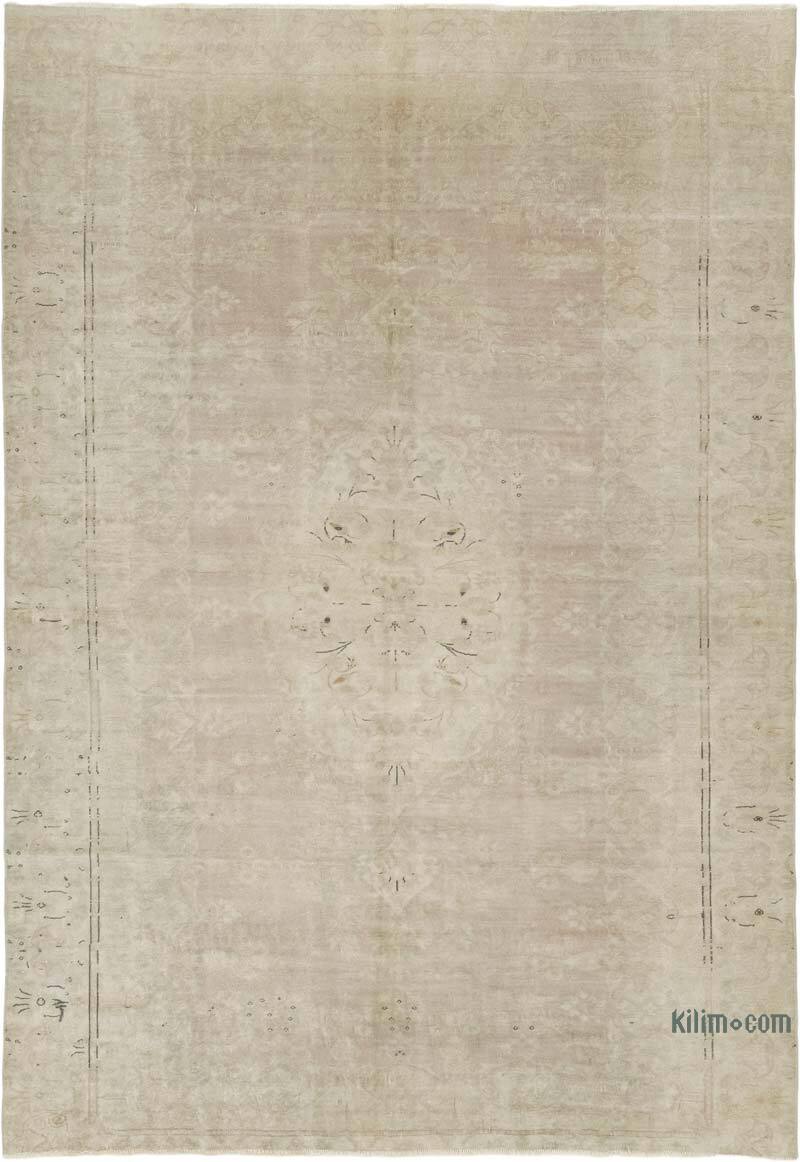 Vintage Turkish Hand-Knotted Rug - 6' 1" x 8' 10" (73" x 106") - K0081072