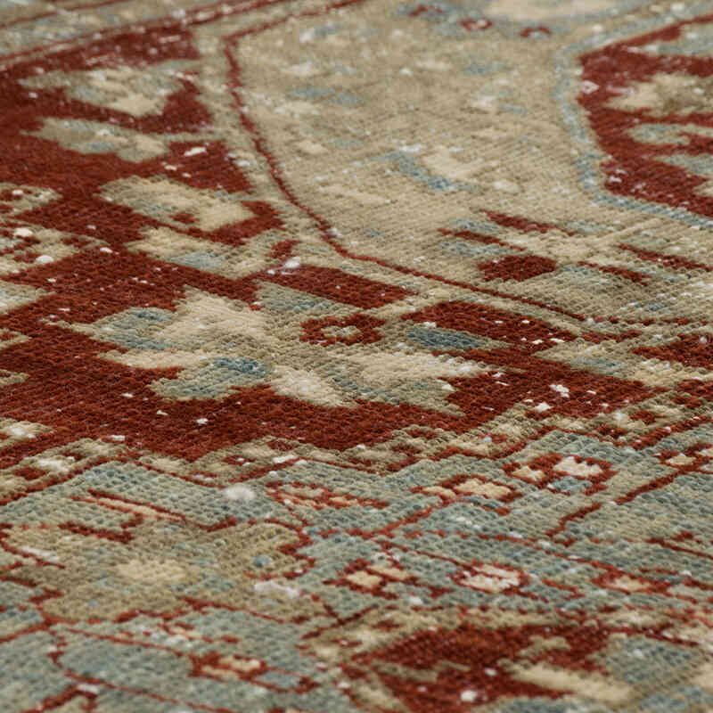 Vintage Turkish Hand-Knotted Runner - 2' 11" x 10' 7" (35" x 127") - K0081074
