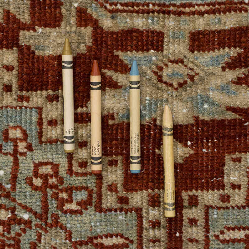 Vintage Turkish Hand-Knotted Runner - 2' 11" x 10' 7" (35" x 127") - K0081074