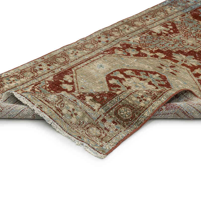 Vintage Turkish Hand-Knotted Runner - 2' 11" x 10' 7" (35" x 127") - K0081074