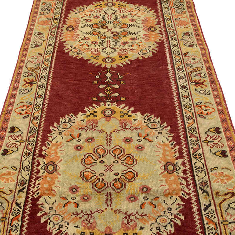 Vintage Anadolu Yolluk - 100 cm x 370 cm - K0081078