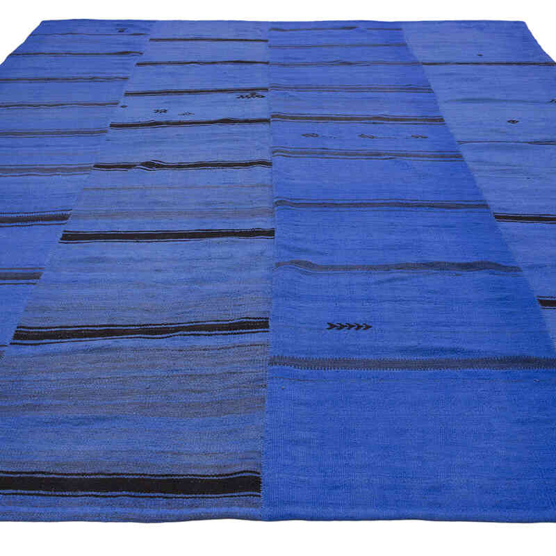 Vintage Anatolian Kilim Rug - 8' 2" x 11' 7" (98" x 139") - K0081083