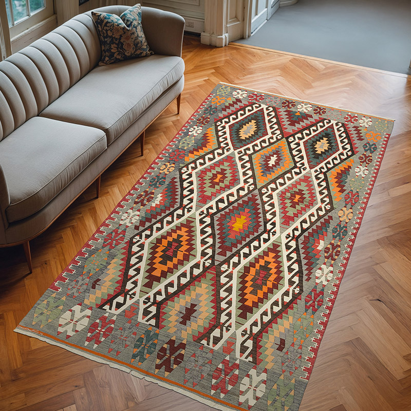 Alfombra Vintage Aydin Kilim - 163 cm x 291 cm - K0081087