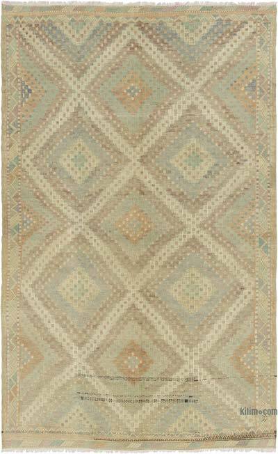 Vintage Anatolian Jijim Rug - 6' 2" x 9' 11" (74" x 119")
