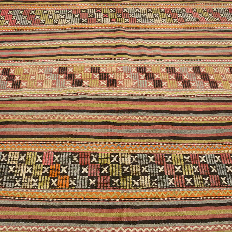 Vintage Manisa Kilim Rug - 5'  x 6' 9" (60" x 81") - K0081093