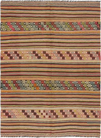 Alfombra Vintage Manisa Kilim - 153 cm x 207 cm