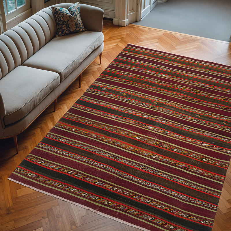 Sivas Kilim Vintage - 196 cm x 286 cm - K0081095