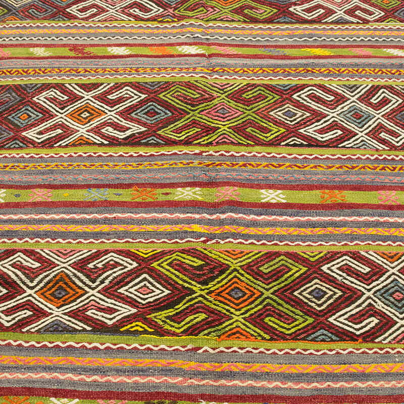 Vintage Manisa Kilim Rug - 4' 11" x 7' 1" (59" x 85") - K0081102