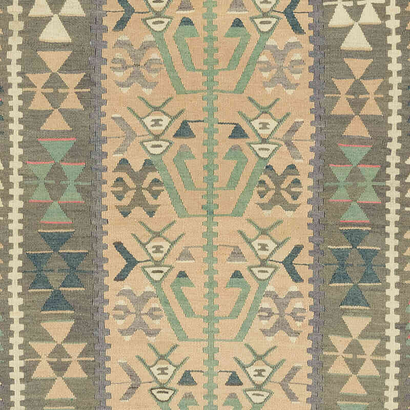 Oushak Kilim Vintage - 107 cm x 160 cm - K0081116